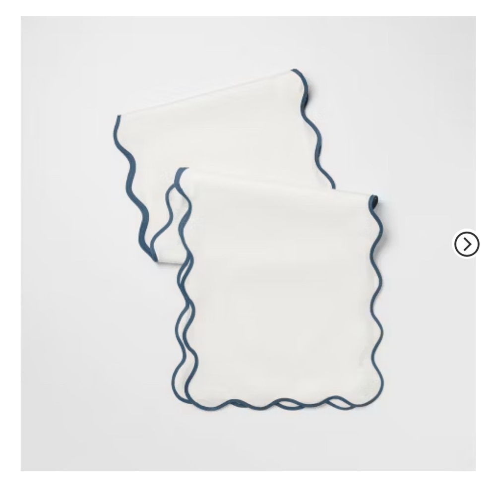 NWT Scallop Table Runner - Threshold™ designed with Studio McGee